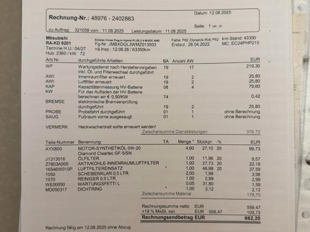 Mitsubishi Eclipse Cross