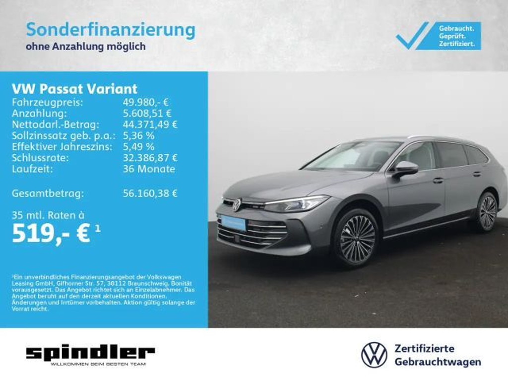 Volkswagen Passat DSG Variant 2.0 TDI Elegance Elegance