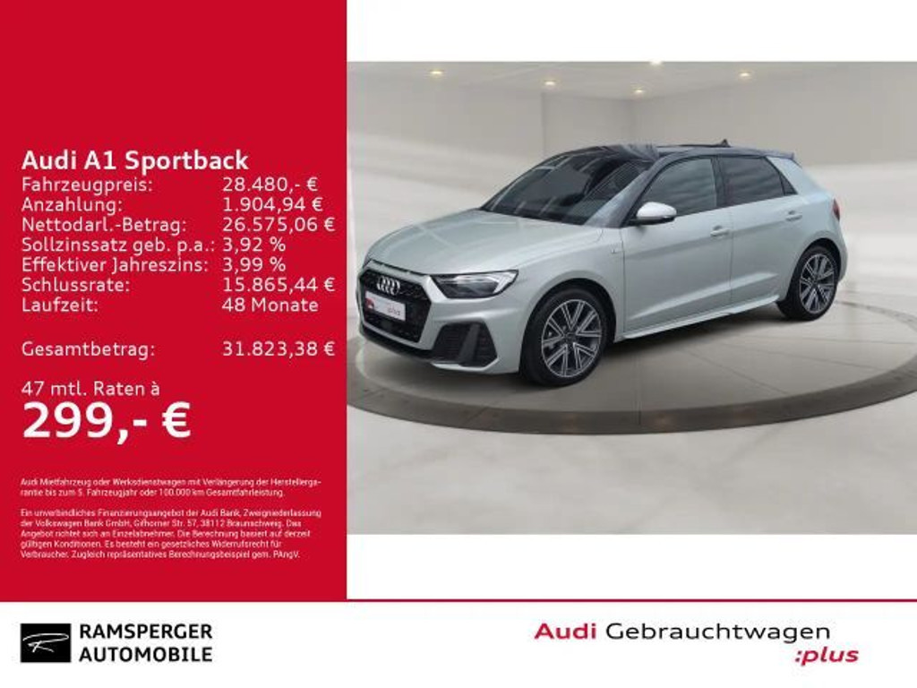 Audi A1 S-Line 25 TFSI