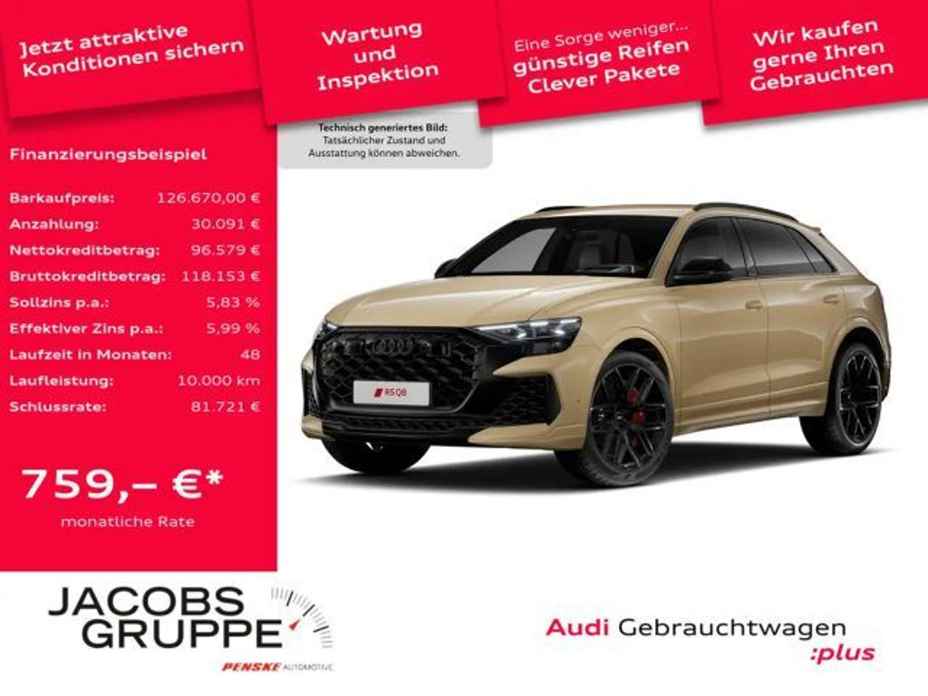 Audi RS Q8 Quattro 4.0 TFSI