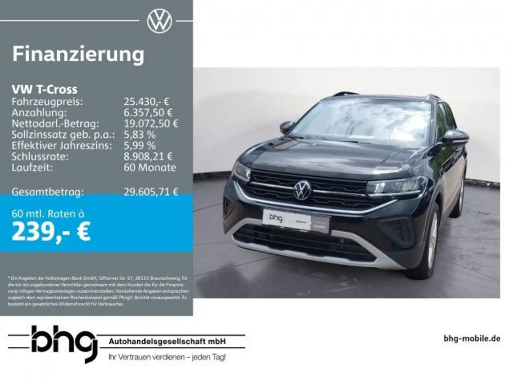 Volkswagen T-Cross DSG Life