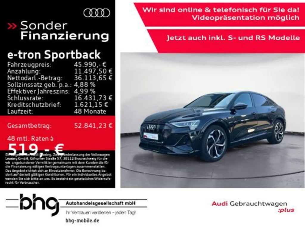 Audi e-tron Quattro S-Line 50
