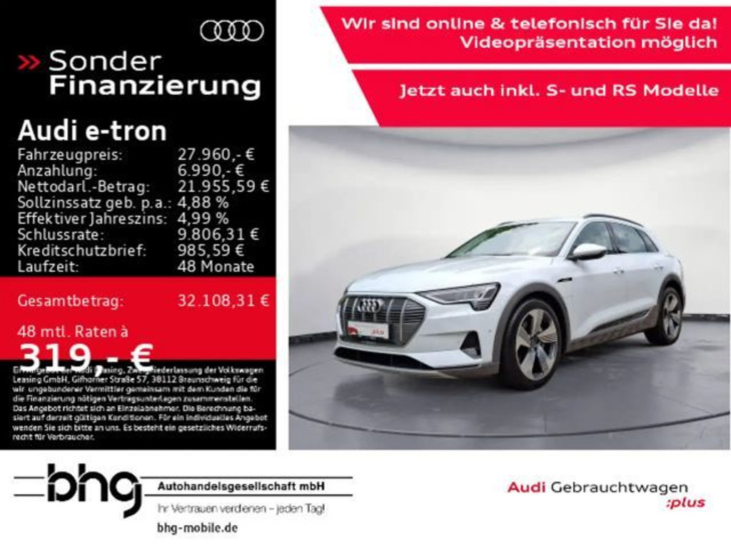 Audi e-tron Quattro 50