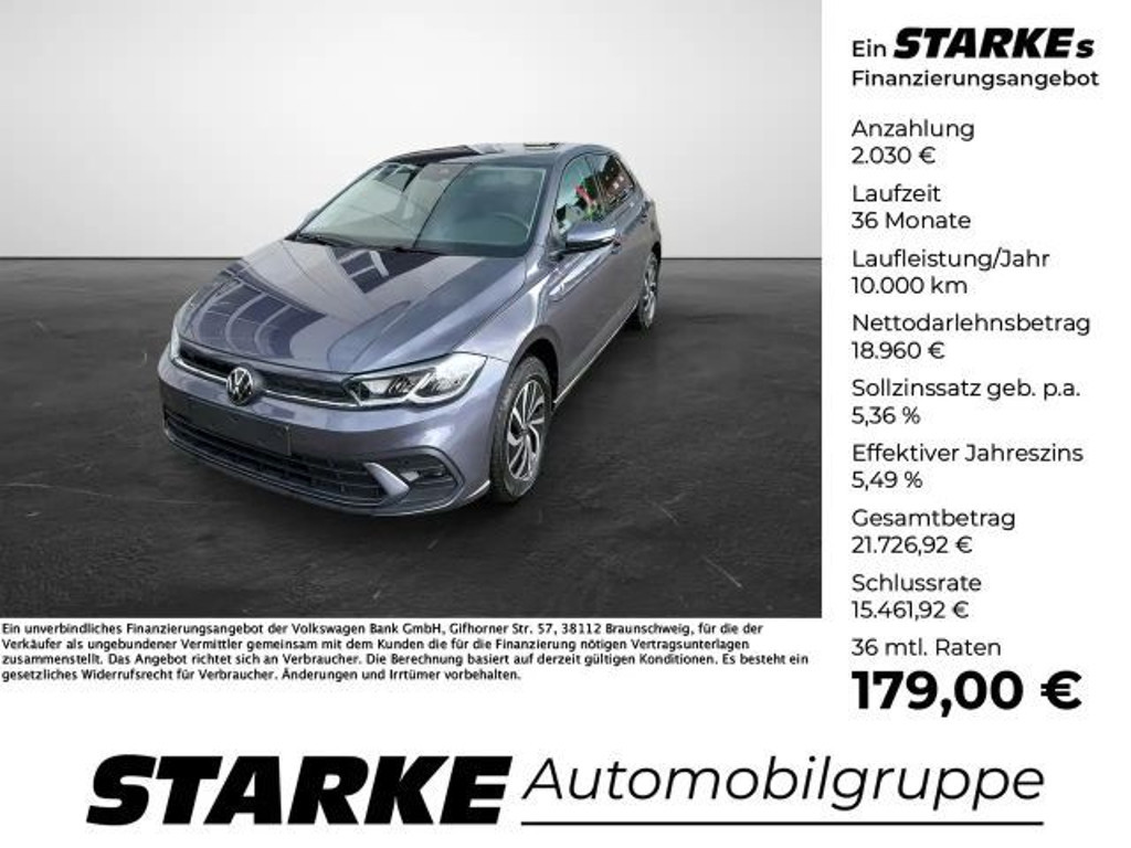 Volkswagen Polo DSG Life 1.0 TSI