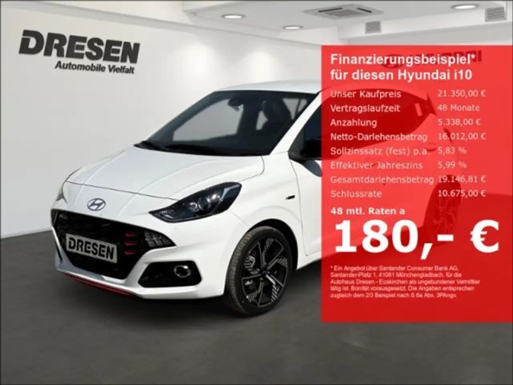 Hyundai i10 T-GDi 1.0 N Line