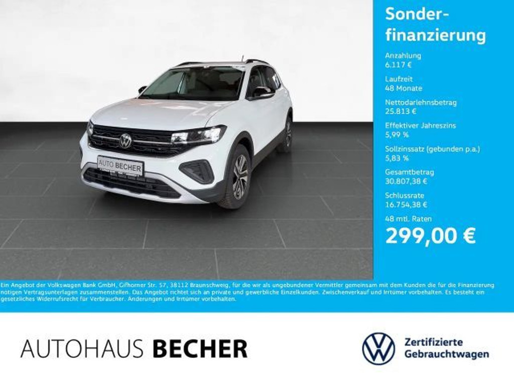 Volkswagen T-Cross DSG Life 1.0 TSI