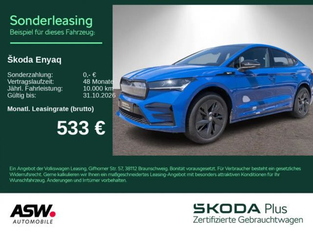 Skoda Enyaq iV RS Lounge