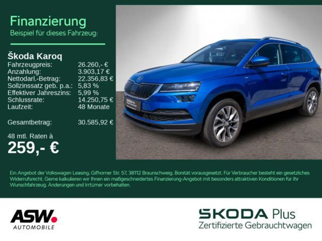 Skoda Karoq Clever 1.5 TSI