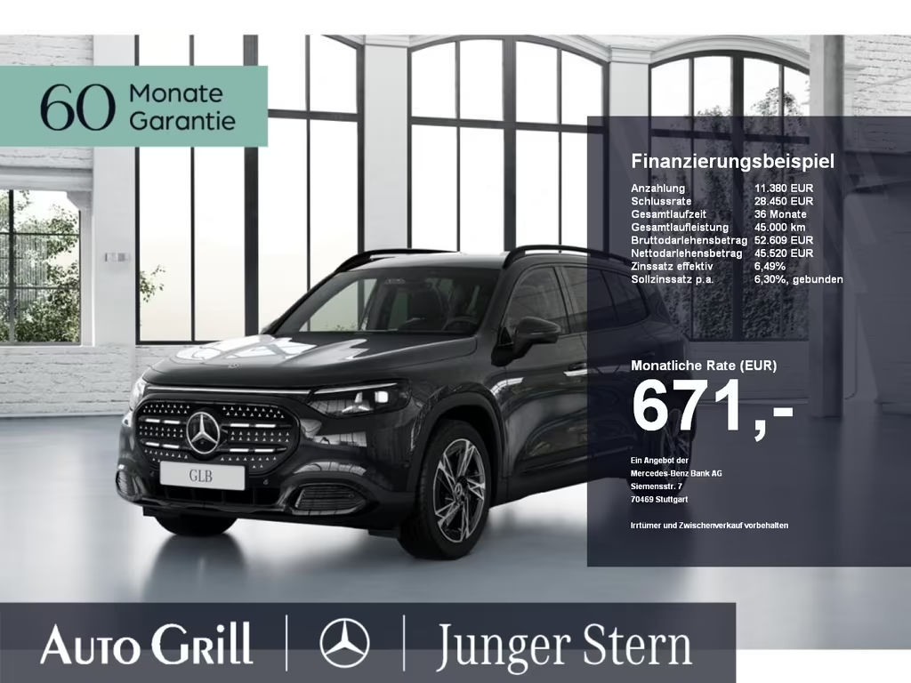Mercedes-Benz GL-Klasse GLB 250 Progressive EQ