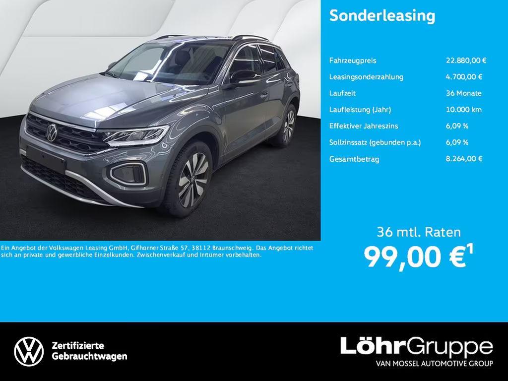 Volkswagen T-Roc 1.0 TSI