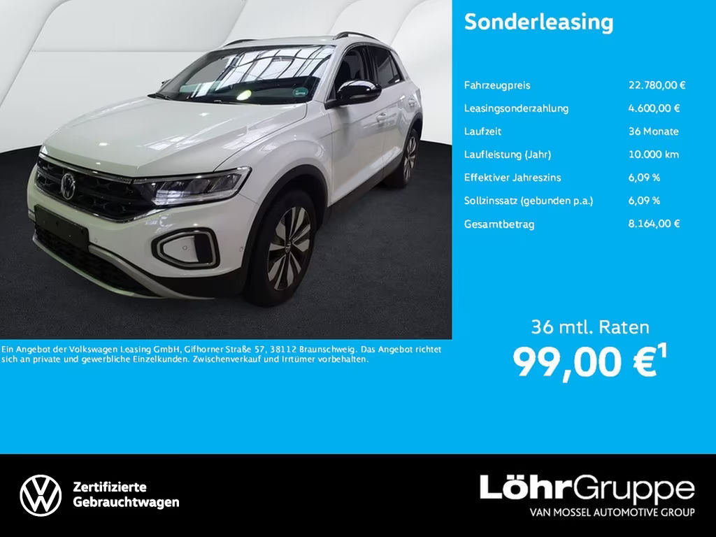 Volkswagen T-Roc 1.0 TSI