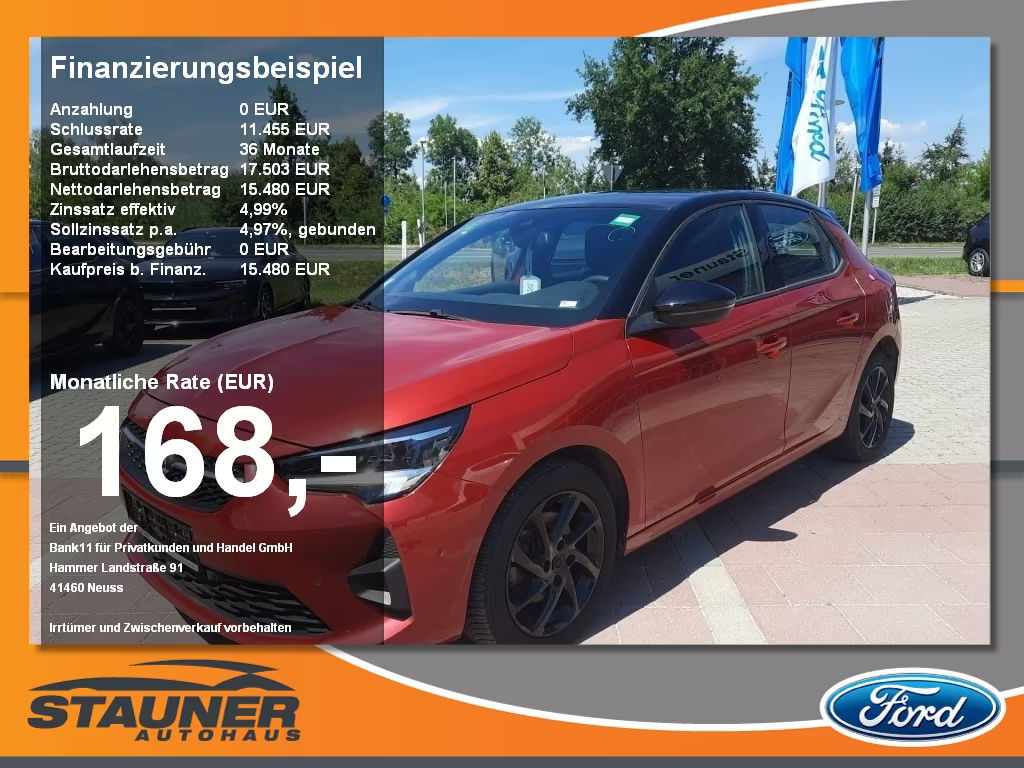 Opel Corsa Grand Sport 1.2 Turbo Turbo GS-Line