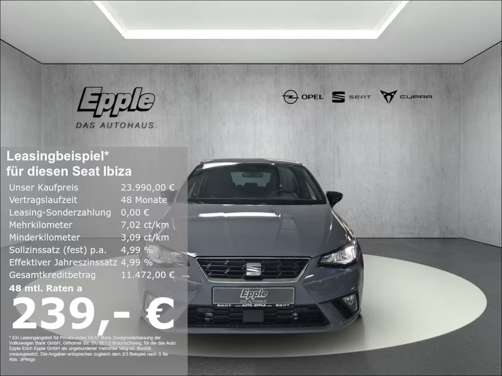 Seat Ibiza FR-lijn 1.0 TSI DSG