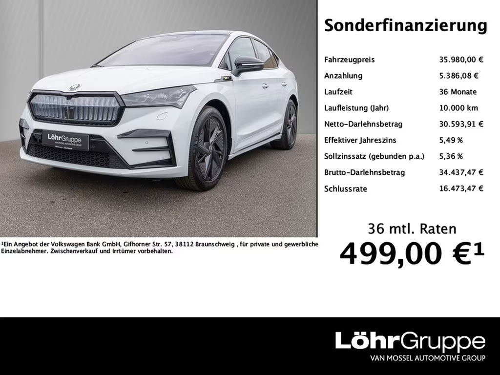 Skoda Enyaq iV RS Coupe