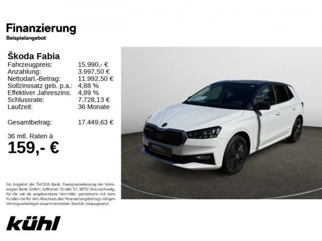 Skoda Fabia Style 1.0 TSI Style