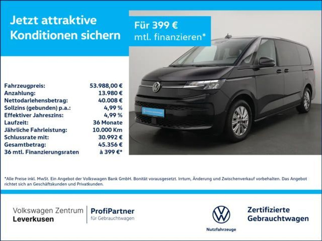 Volkswagen Multivan Life T7