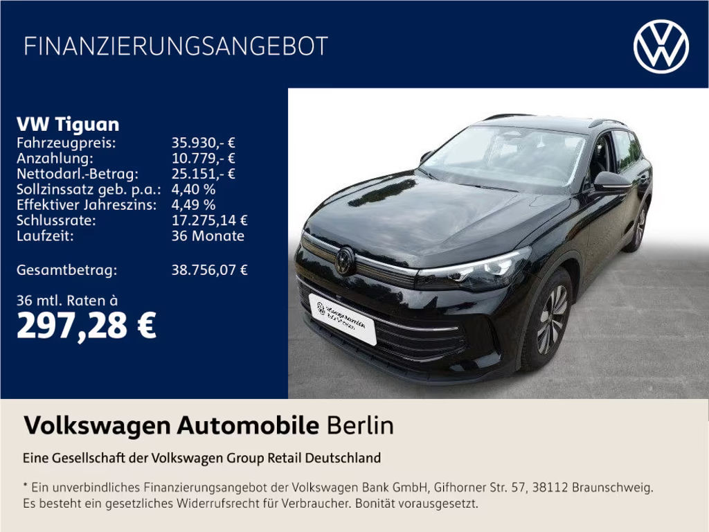 Volkswagen Tiguan DSG 1.5 TSI IQ.Drive