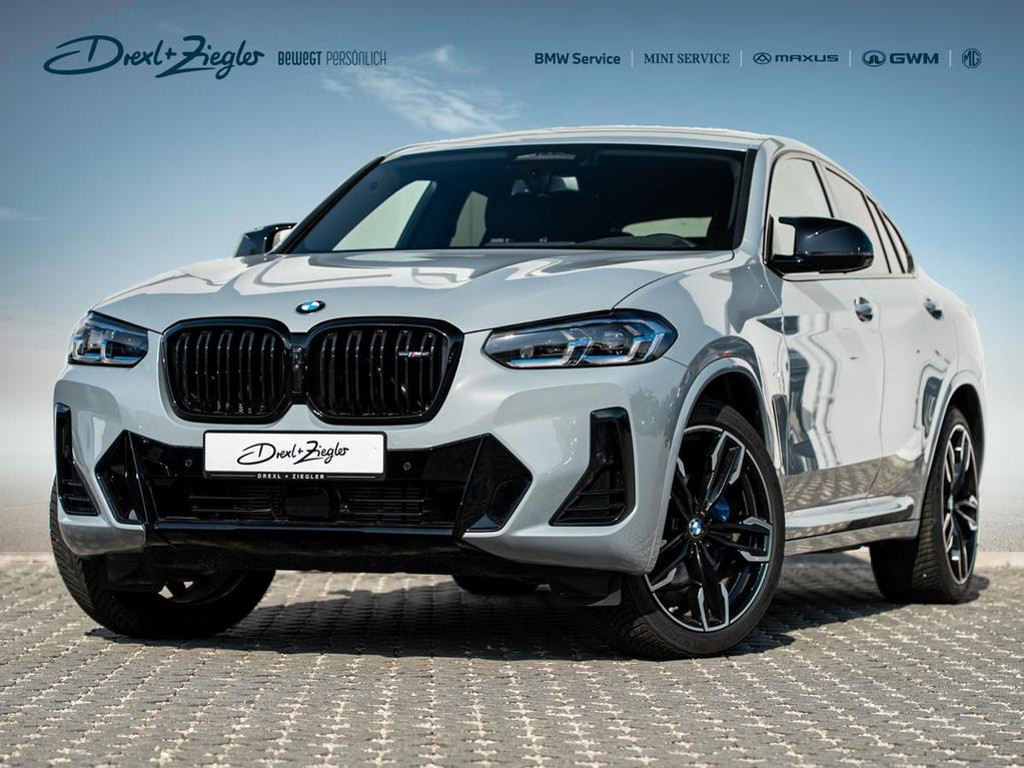 BMW X4 i PANO AHK ACC Laser HuD H&K Sitzlüf 360°