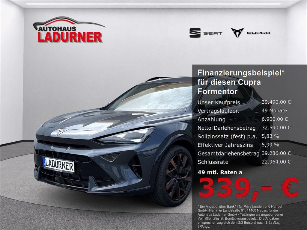 Cupra Formentor 4Drive 2.0 TSI