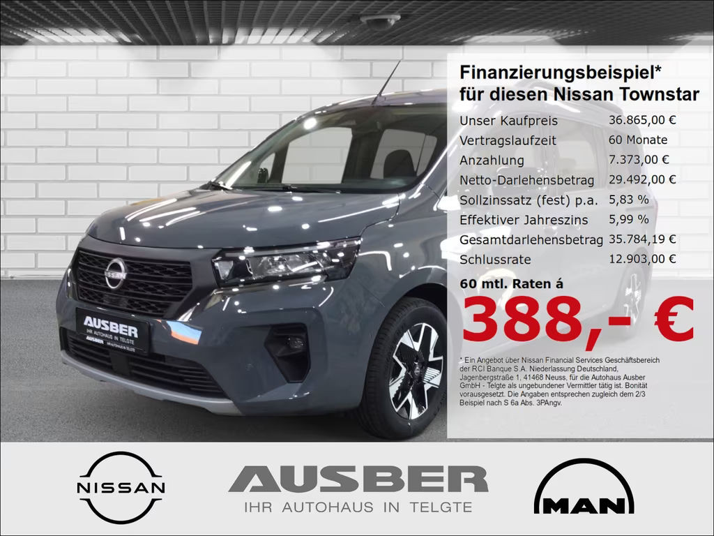 Nissan Townstar Tekna