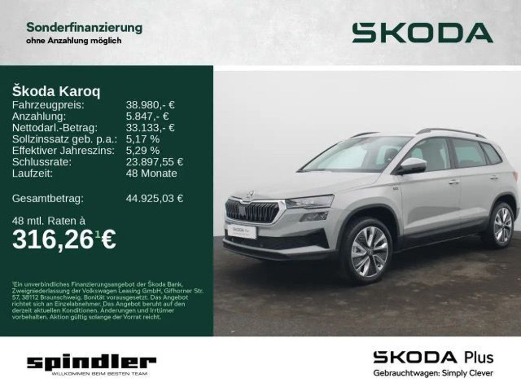 Skoda Karoq 1.5 TSI Tour