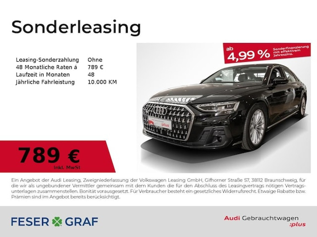 Audi A8 Quattro 50 TDI