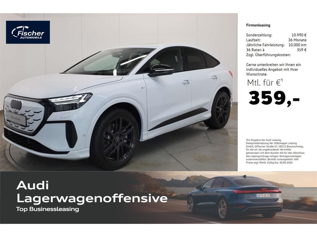 Audi Q4 e-tron Sportback S-Line