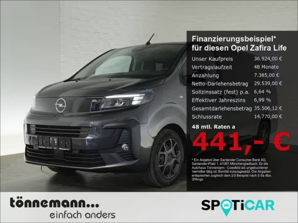 Opel Zafira Life Edition
