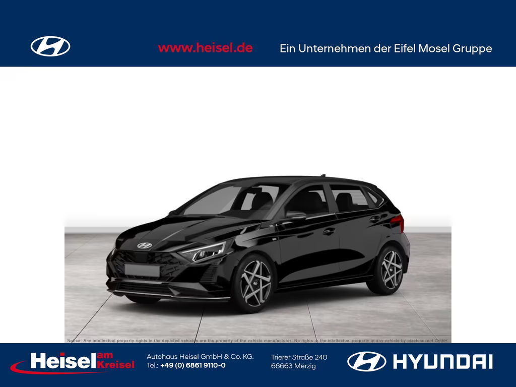 Hyundai i20 Blackline-Standort Merzig