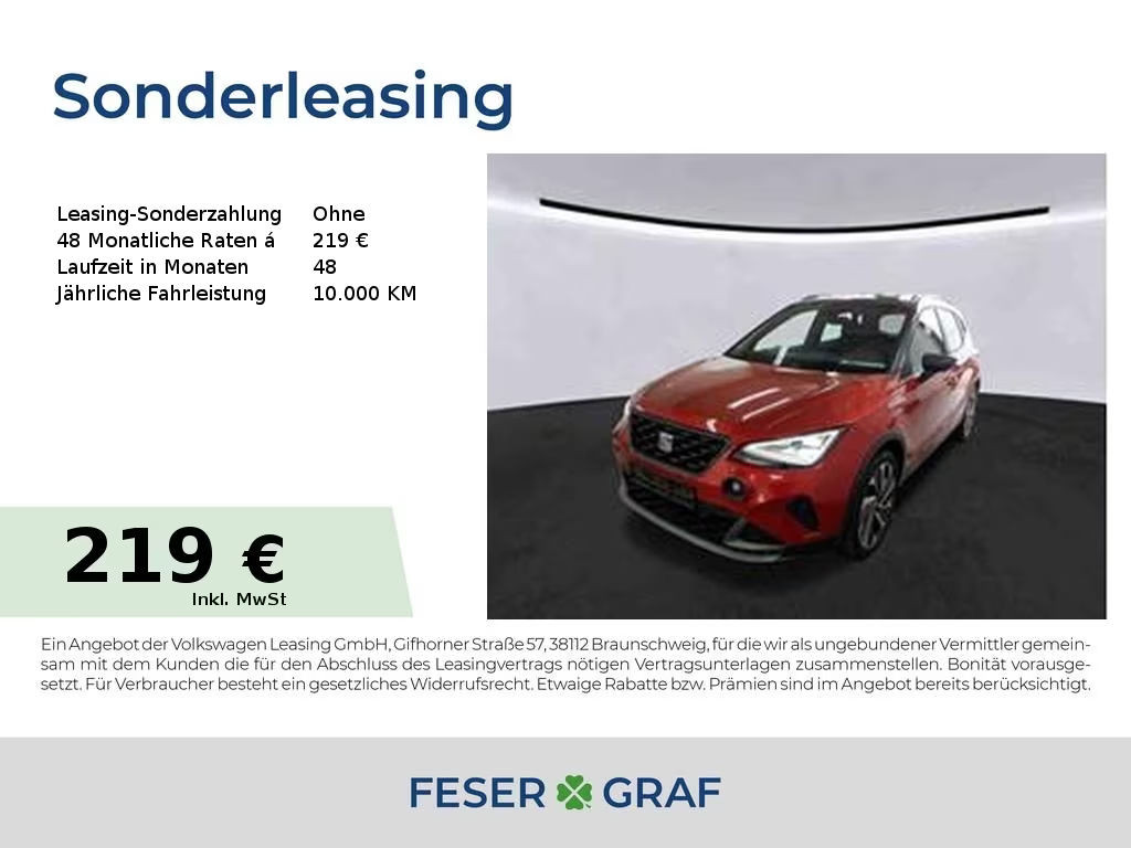 Seat Arona FR-lijn 1.0 TSI DSG