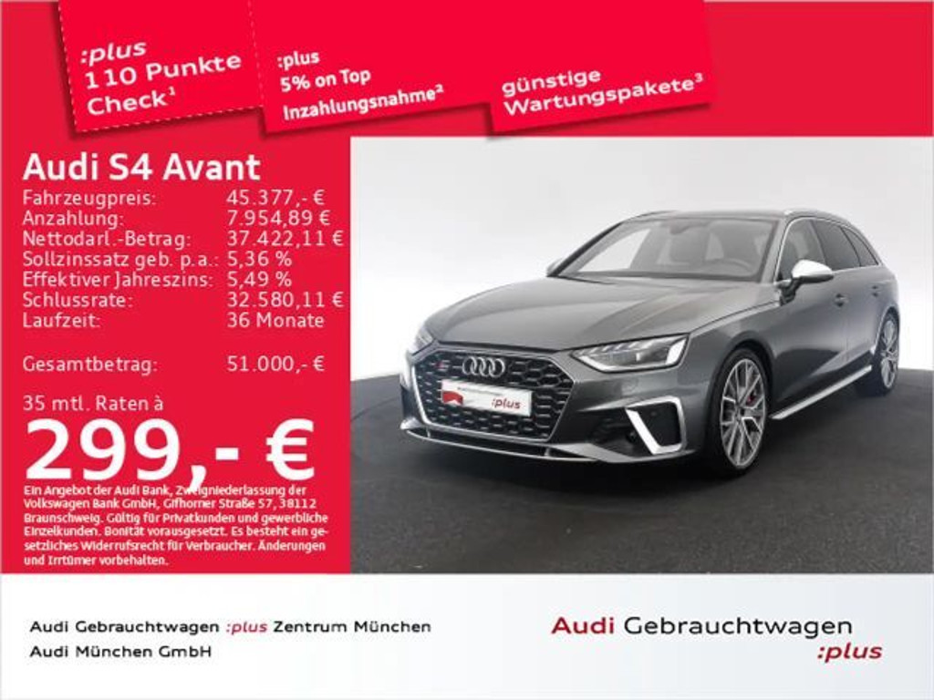 Audi S4 TDI tiptr. Matrix/HuD/Kamera