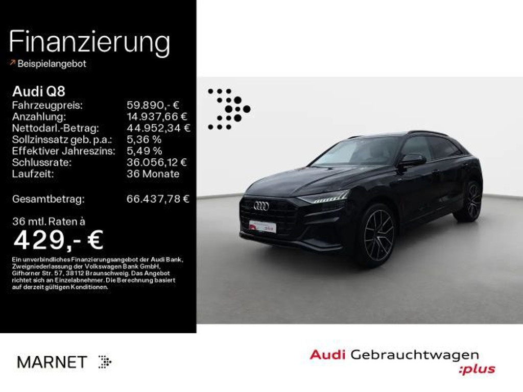 Audi Q8 Quattro S-Line 55 TFSI