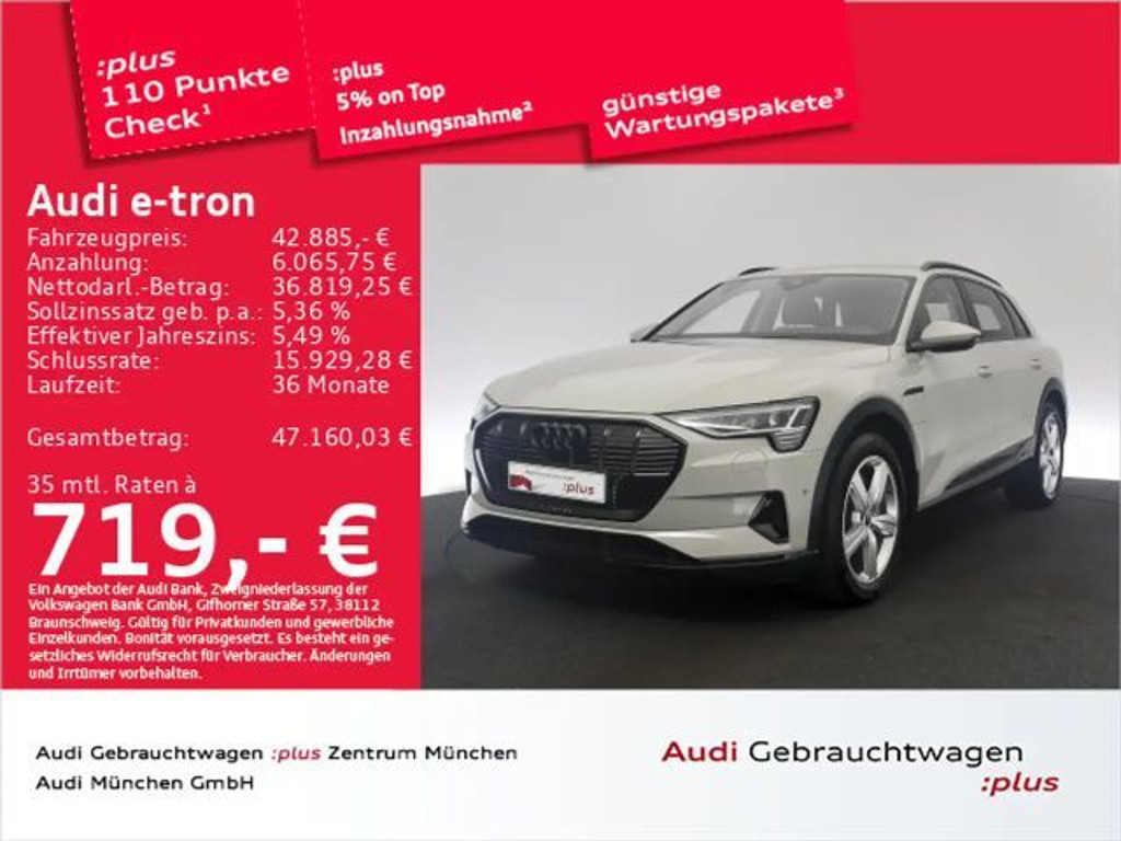 Audi e-tron Quattro 55