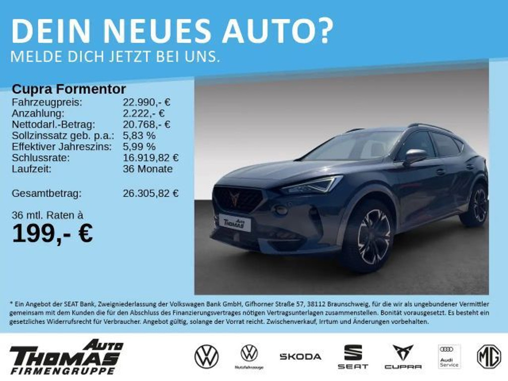 Cupra Formentor 1.5 TSI