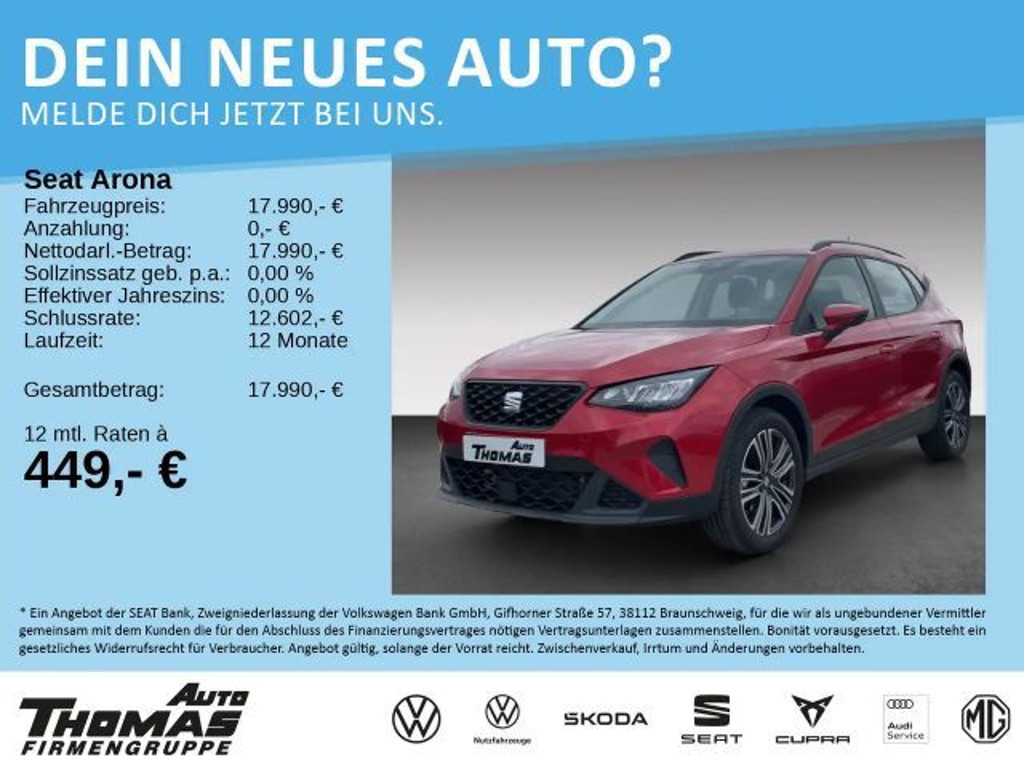 Seat Arona Style 1.0 TSI