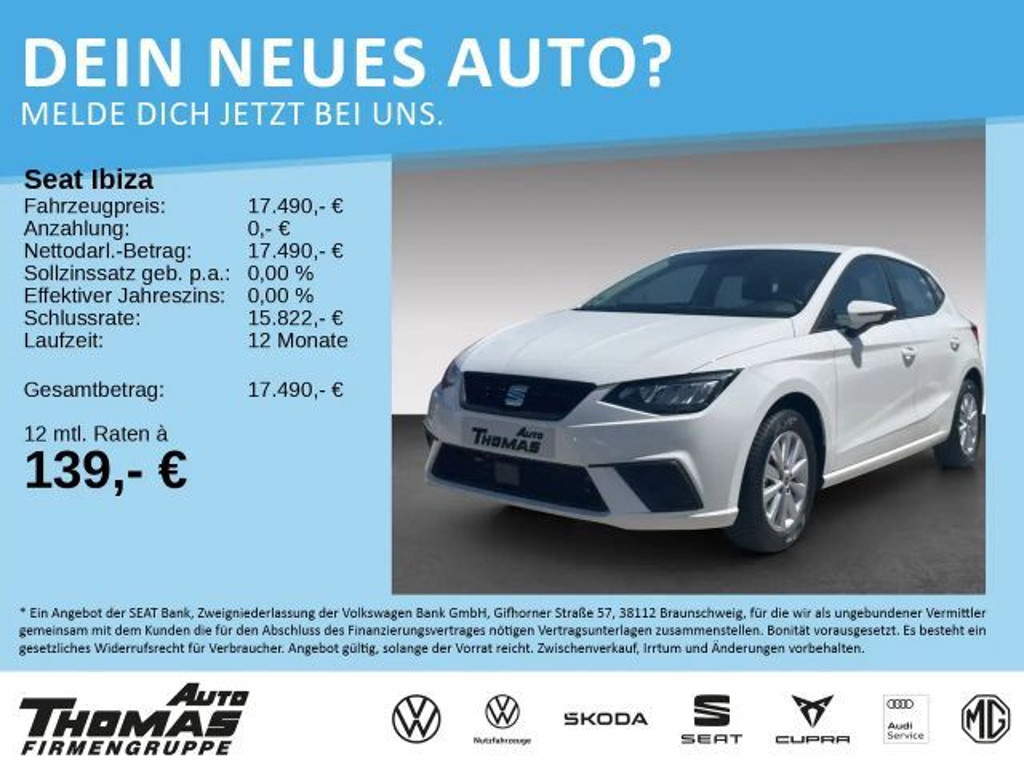 Seat Ibiza Style 1.0 TSI