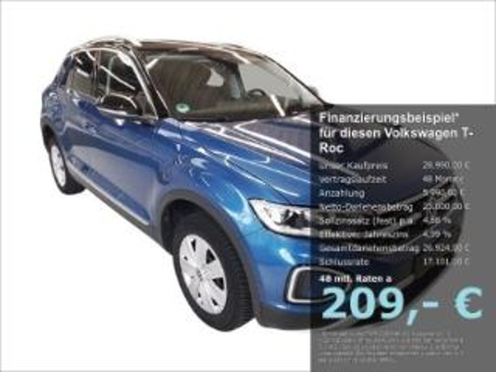 Volkswagen T-Roc DSG Style 1.5 TSI