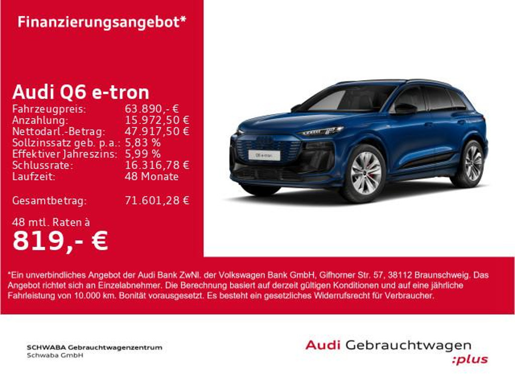 Audi Q6 e-tron