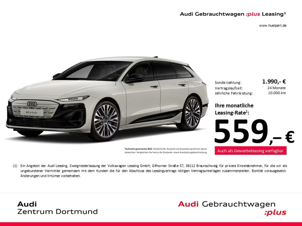 Audi A6 e-tron Avant S-Line Performance