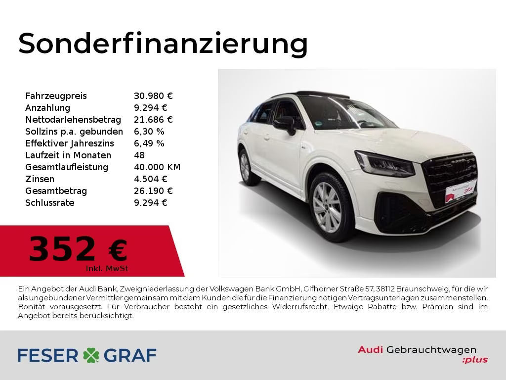 Audi Q2 S-Line S-Tronic 35 TFSI