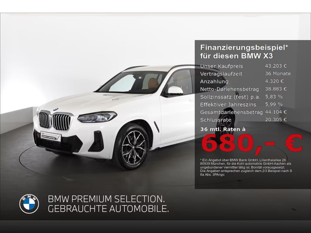 BMW X3 M-Sport xDrive