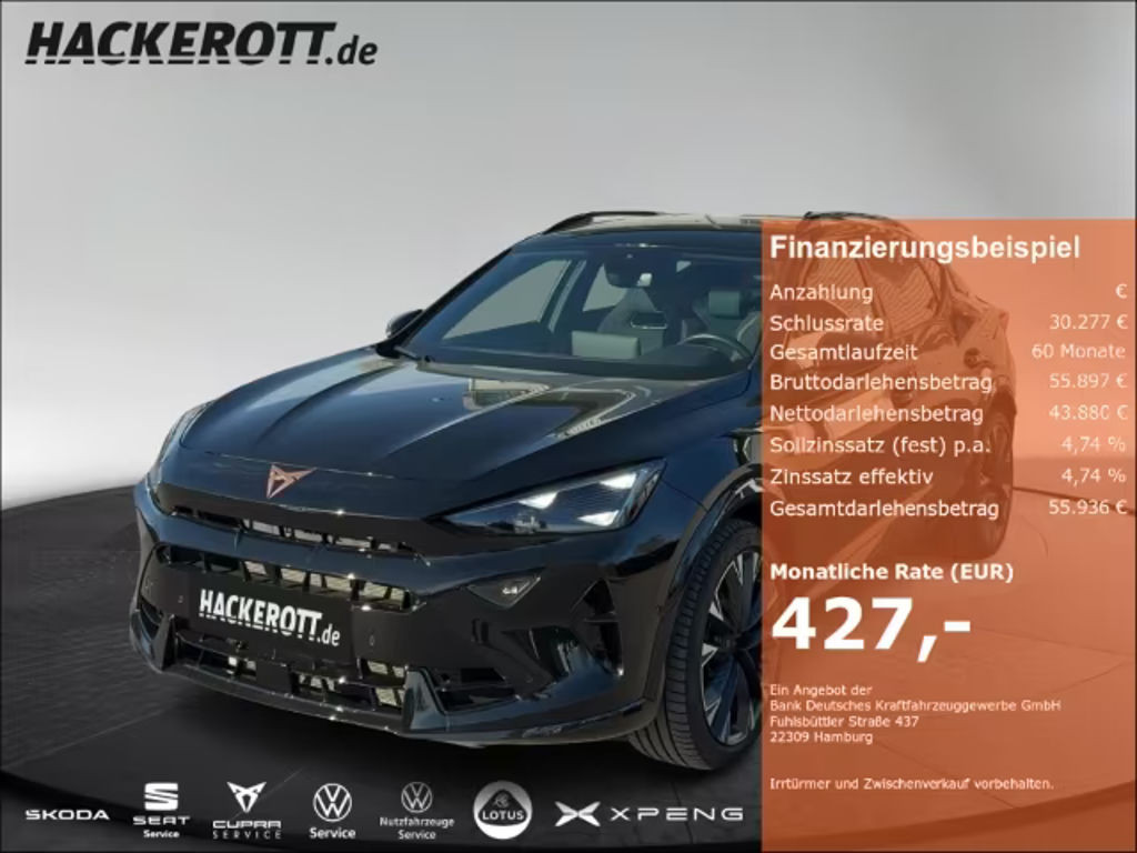 Cupra Formentor 4Drive 2.0 TSI DSG VZ