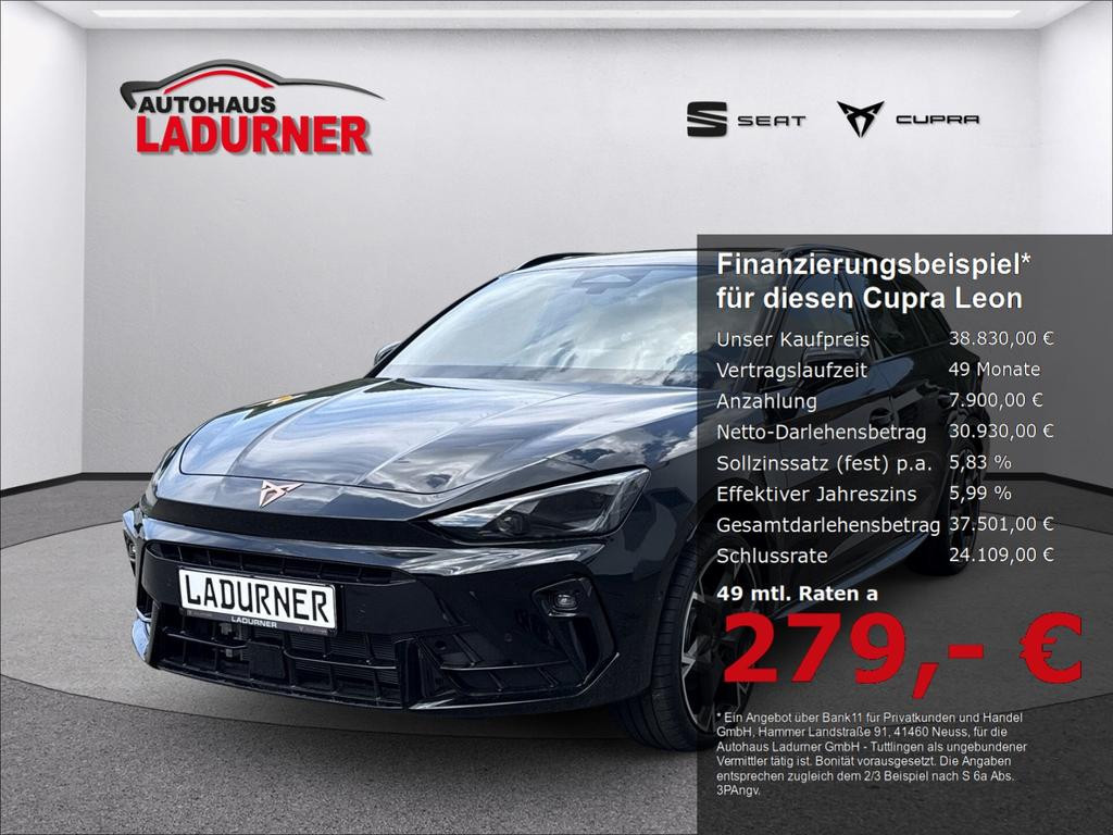 Cupra Leon Sportstourer 4Drive 2.0 TSI