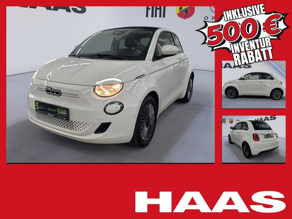 Fiat 500e 500 e Cabrio Base Sitzheizung, Parksensoren