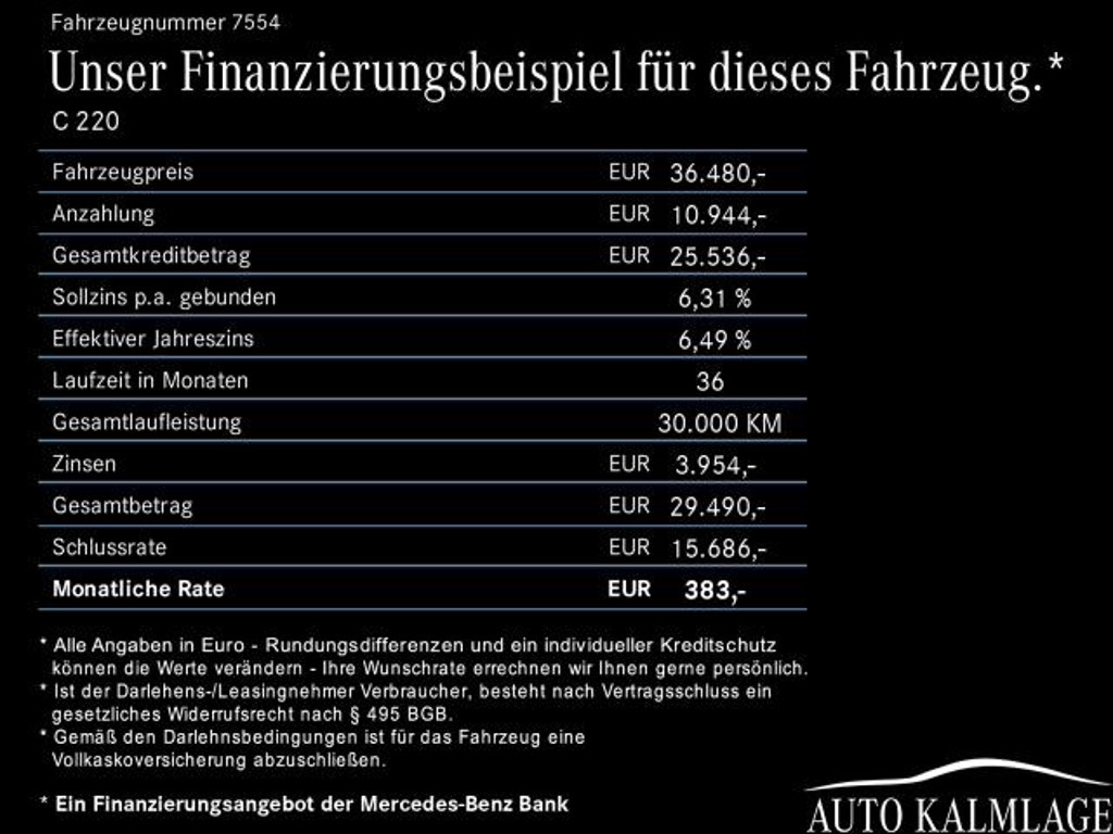 Mercedes-Benz C-Klasse
