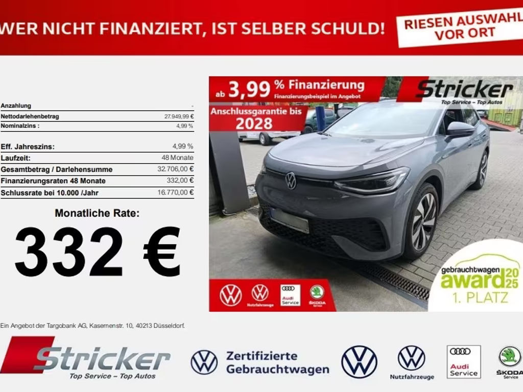 Volkswagen ID.5 77 KWh IQ.Drive Pro