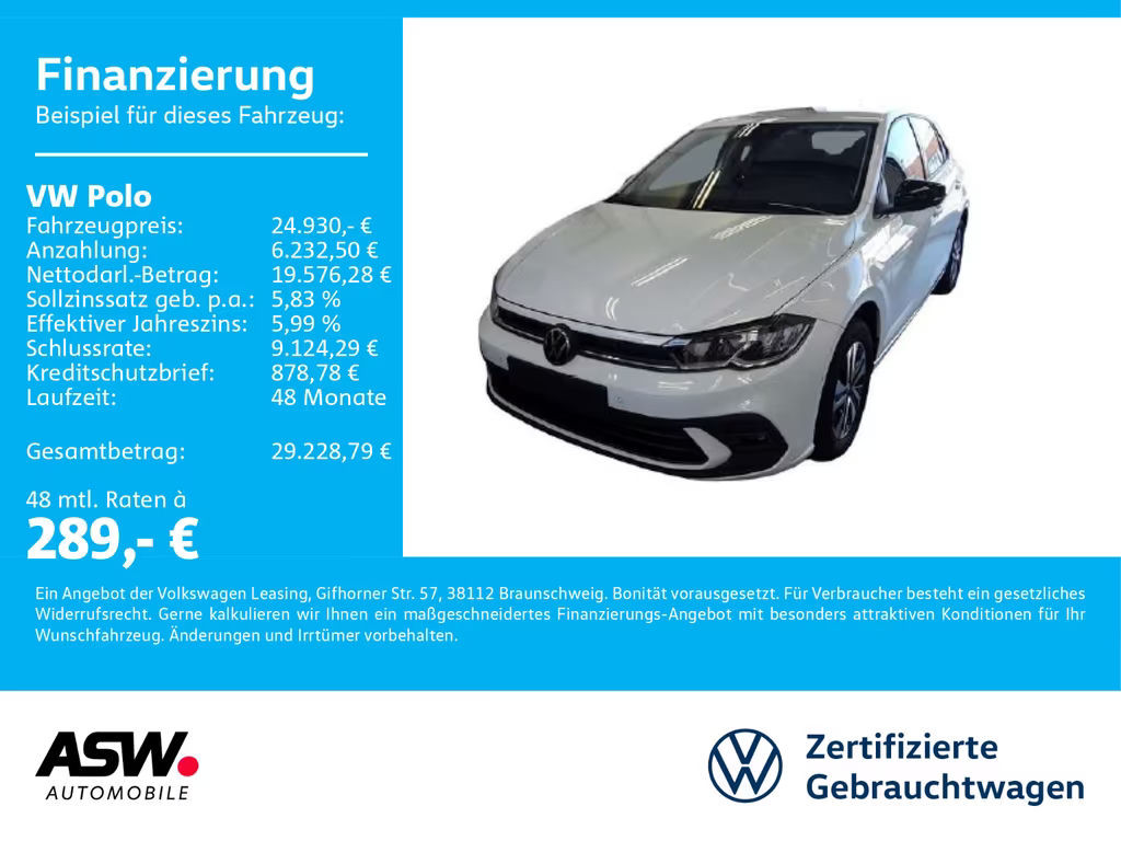 Volkswagen Polo DSG 1.0 TSI