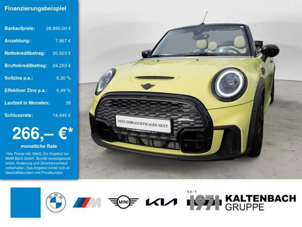 Mini Cooper S Cabrio John Cooper Works