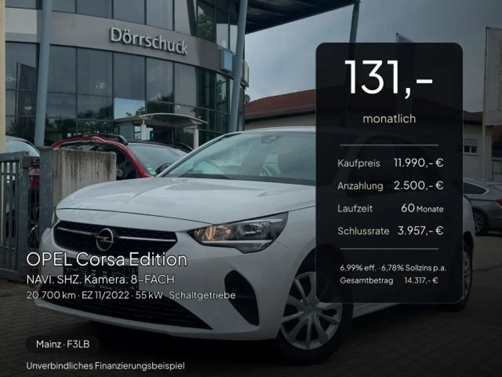 Opel Corsa Edition