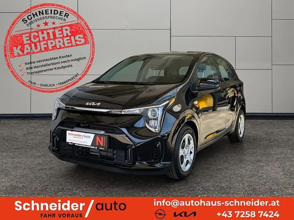 Kia Picanto 1,0 GDI Silber 5 Stz. Aut.